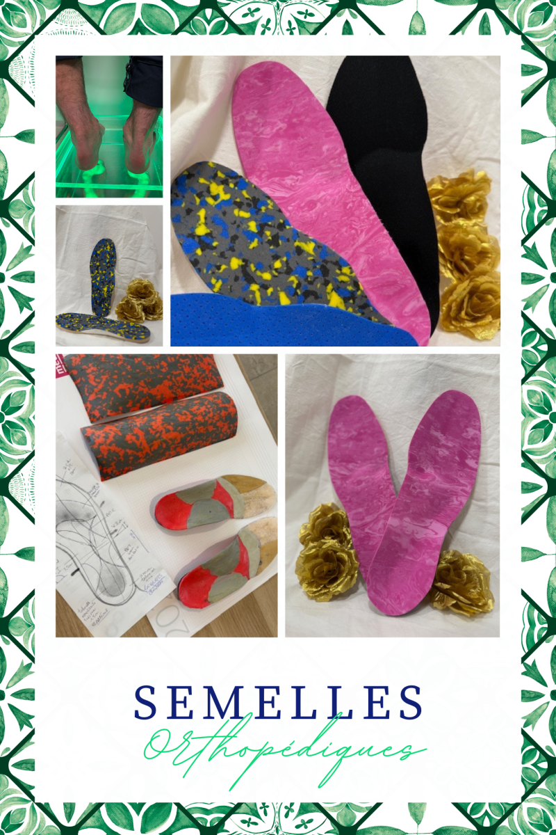 Semelles orthopédiques sur mesure avec bilan podologique – Ortho Médical Santé