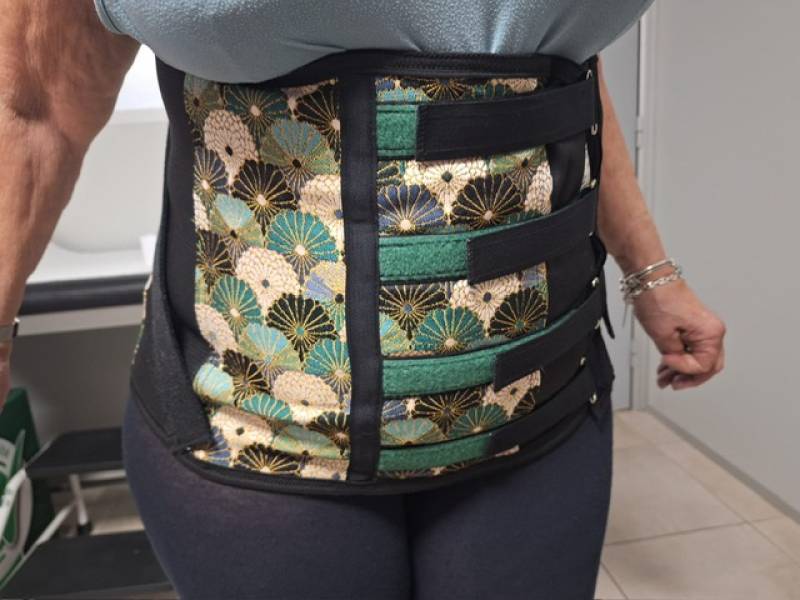 Spécialiste de la ceinture lombaire sur mesure