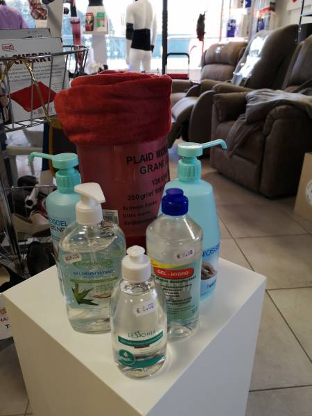 gel et solution hydroalcoolique sur Solliès-Pont et Carnoules dans le Var