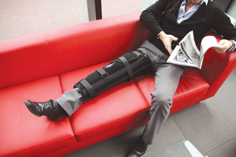 Attelle d'immobilisation du genou post-opératoire sur Solliès-Pont près de La Valette du Var dans le 83