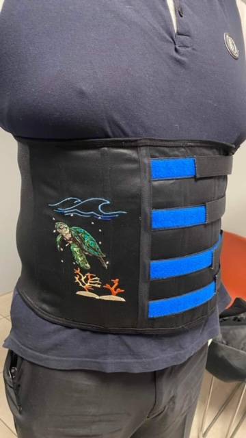 Ceinture de maintien lombaire sur Carnoules près de Cuers