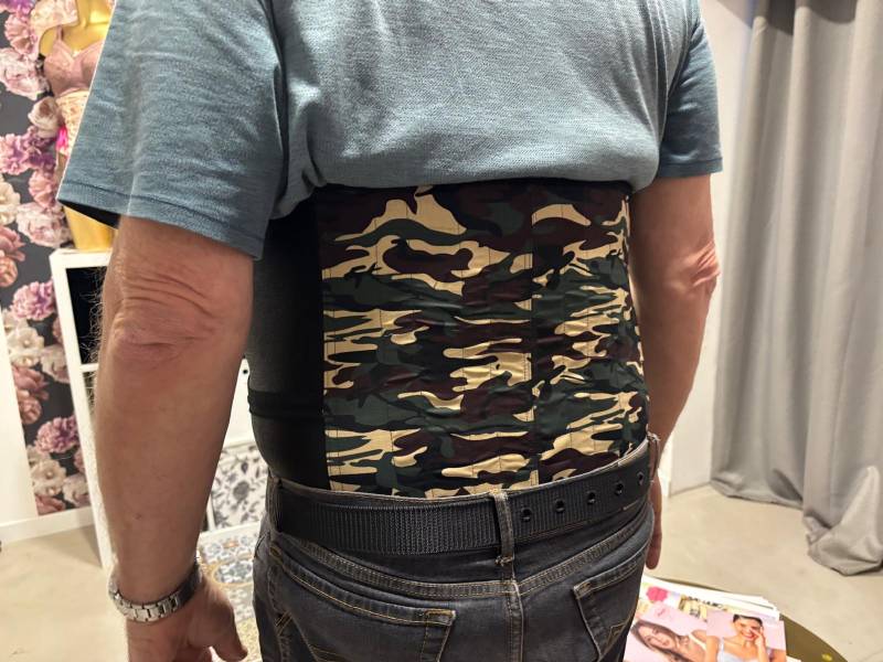 Fabrication de ceinture lombaire dans nos locaux