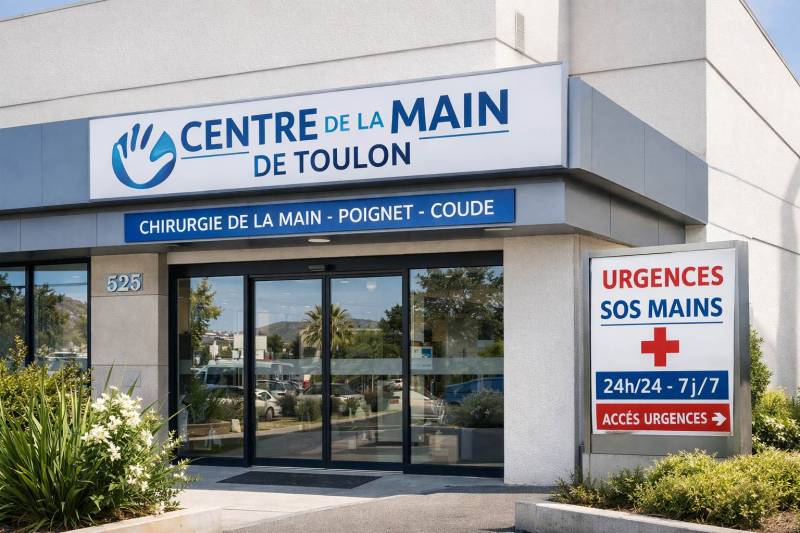 centre de la main toulon