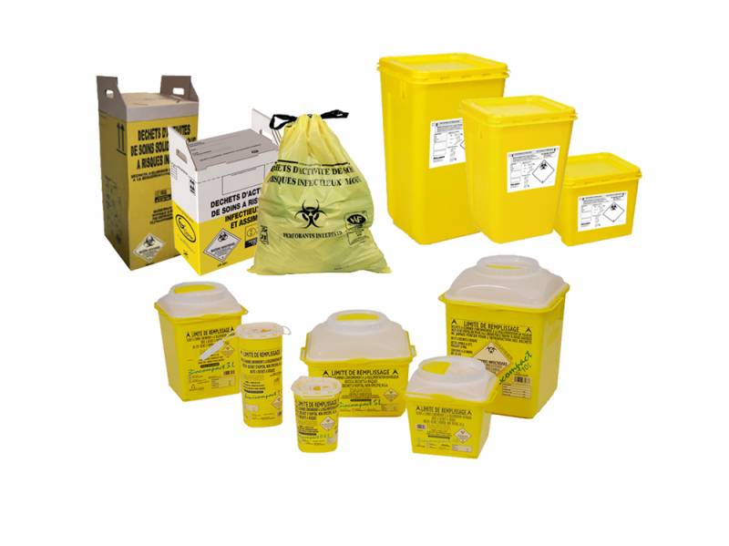 collecteur d'aiguilles pour professionnel de santé sur Carnoules près de Vidauban