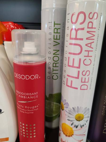 désodorisant pour éliminer les mauvaises odeurs