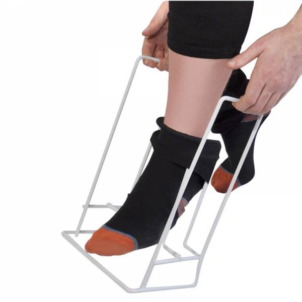 enfile bas et chaussette de contention dans le Var près de Hyères