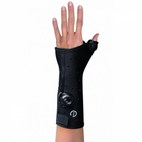 Orthese poignet pouce court avec système de fermeture dynamique BOA