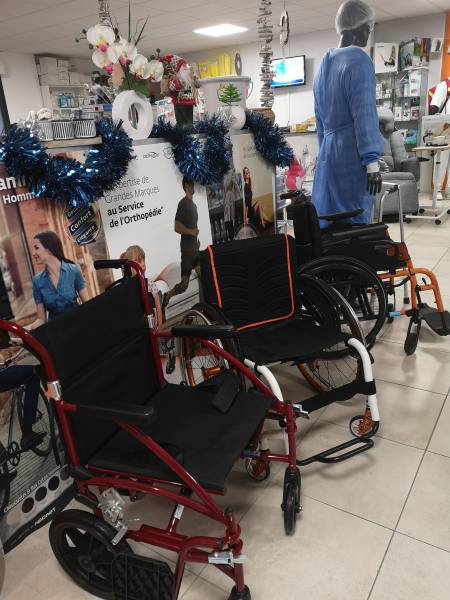 location et vente de fauteuil roulant manuel sur le Var 83