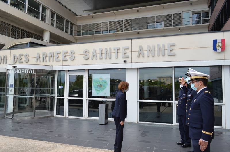 Hôpital d'Instruction des Armées Sainte Anne sur Toulon