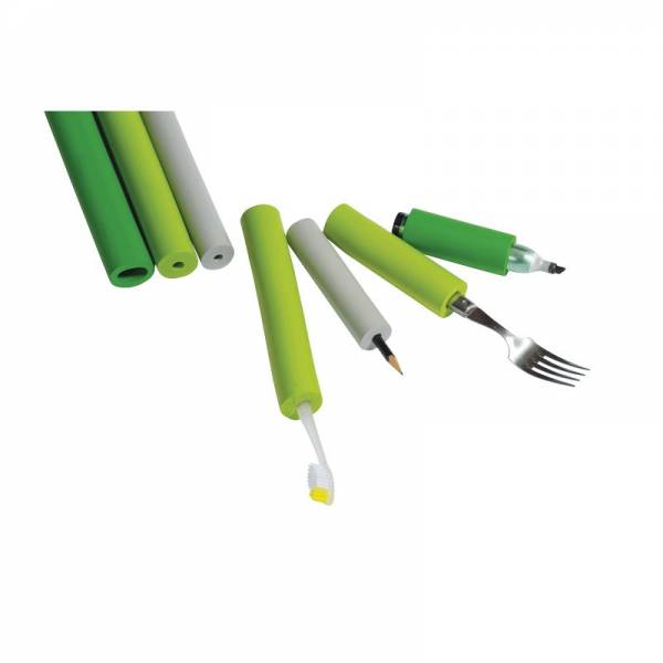 des tubes en mousse pour améliorer la préhension