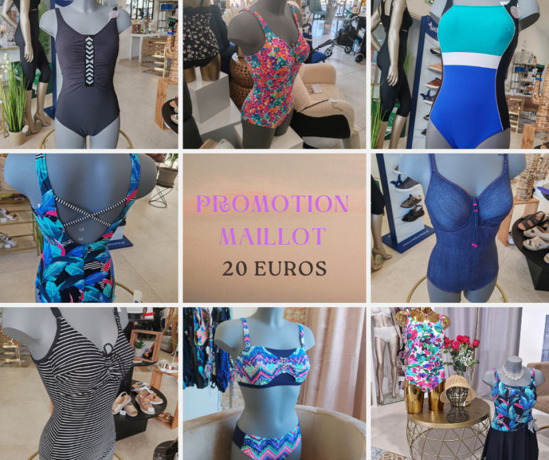 Promotion sur une sélection de maillot de bain