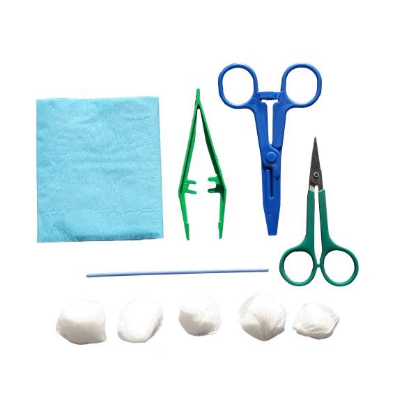 composition du set méchage avec stylet stériles sur Sollies-Pont près de La Roquebrussane