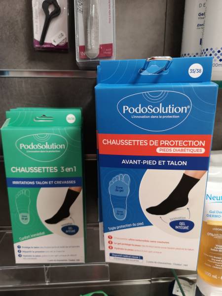 Chaussettes pour pieds diabétiques sur Carnoules près de Besse sur Isole