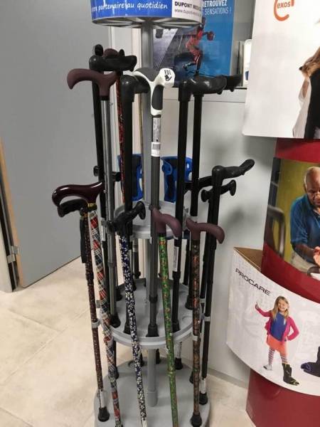 canne de marche pour personne agée ou handicapée dans le Var sur Carnoules
