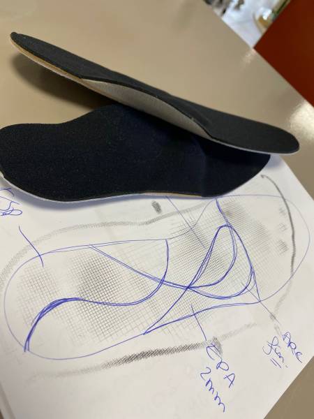 Semelle orthopédique pour adulte avec bilan sur Sollies-Pont près de Toulon
