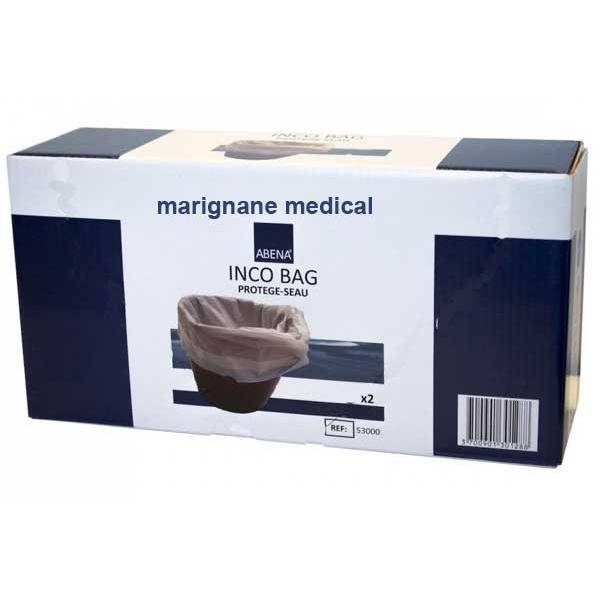 protège seau jetable à usage unique pour chaise percée sur Carnoules près de La Roque