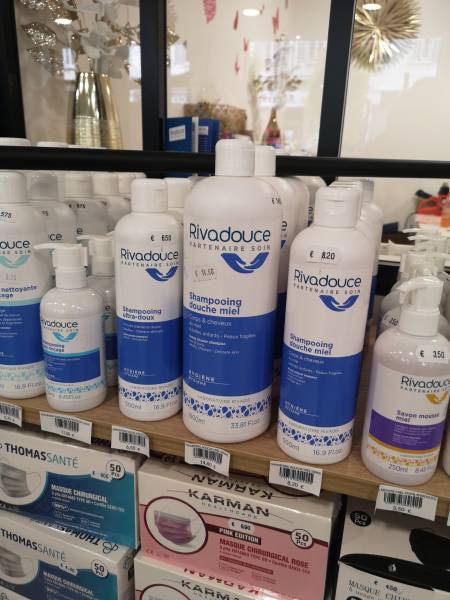 shampoing doux 2 en 1 pour peau sensible sur Toulon dans le Var