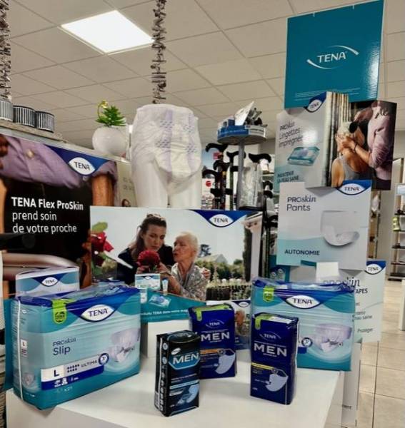 gamme incontinence TENA sur Toulon, Sollies-Pont et Carnoules dans le Var