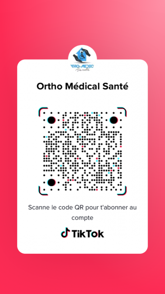 scanner le QR code pour t'abonner à notre compte TikTok