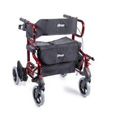 déambulateur fauteuil de transfert 2 en 1