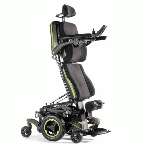 Fauteuil électrique verticalisateur pour aide à la rééducation pour personne à mobilité réduite à Solliès-Toucas proche de Toulon dans le Var